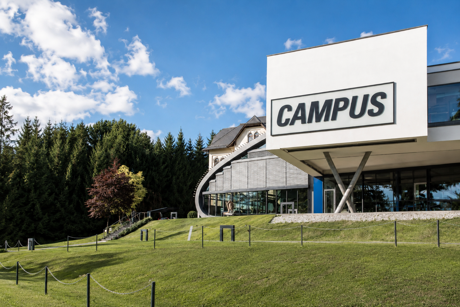 Gebäude der CAMPUS 02 Fachhochschule der Wirtschaft GmbH